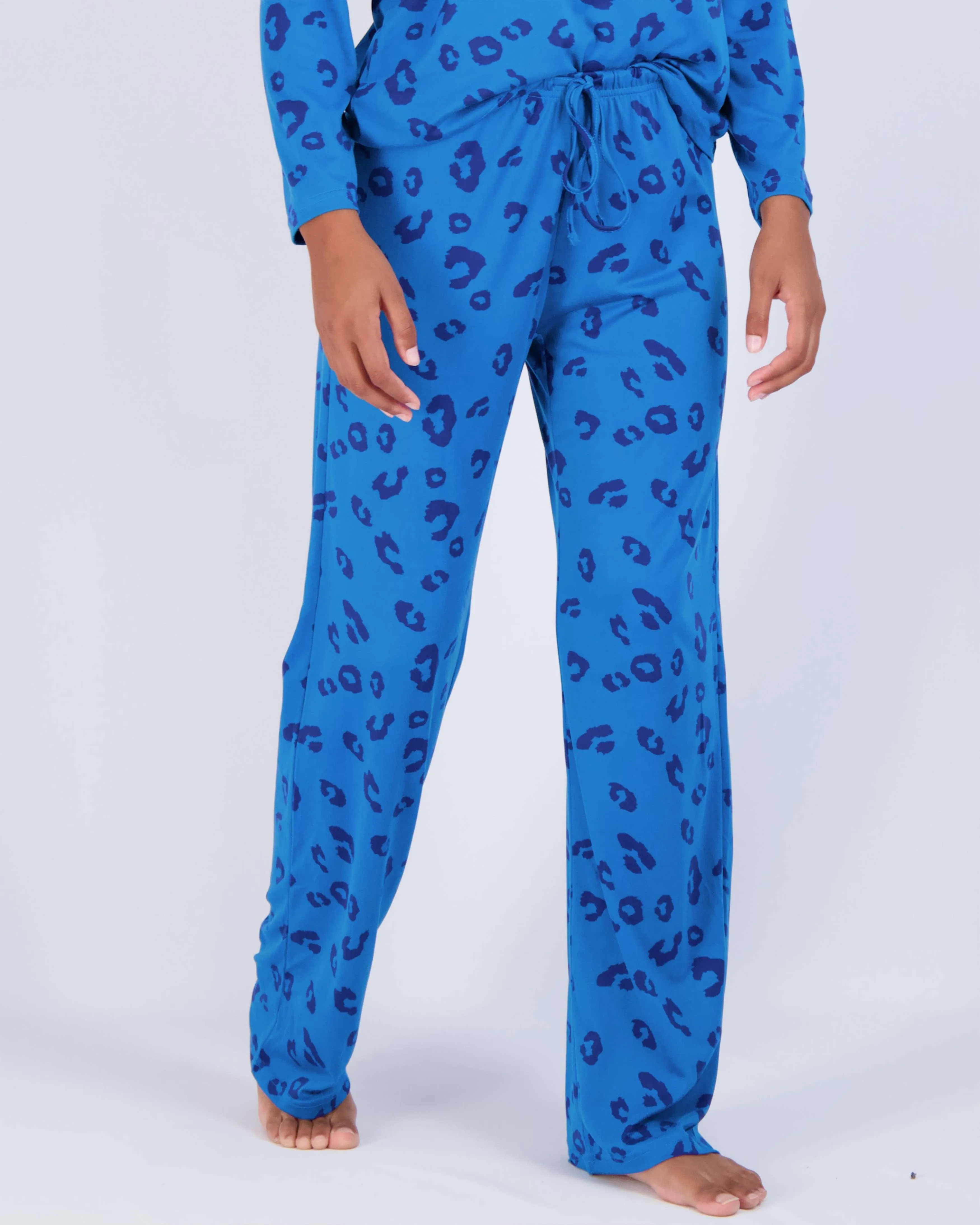 2 Pack: Women’s Pajama Set Super-Soft Long Sleeve Top With Pants