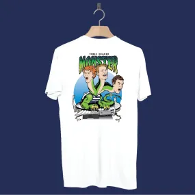 3 HEADED MONSTER T SHIRT