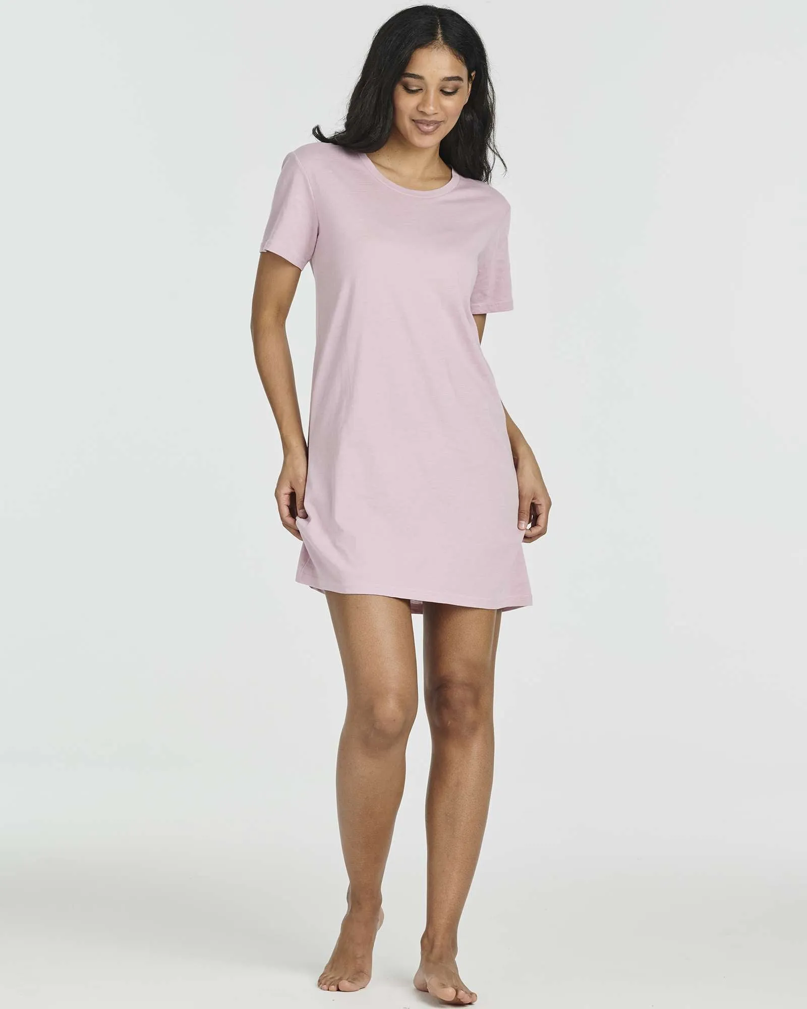 3 Pack: Women's Cotton Short Sleeve Nightgowns