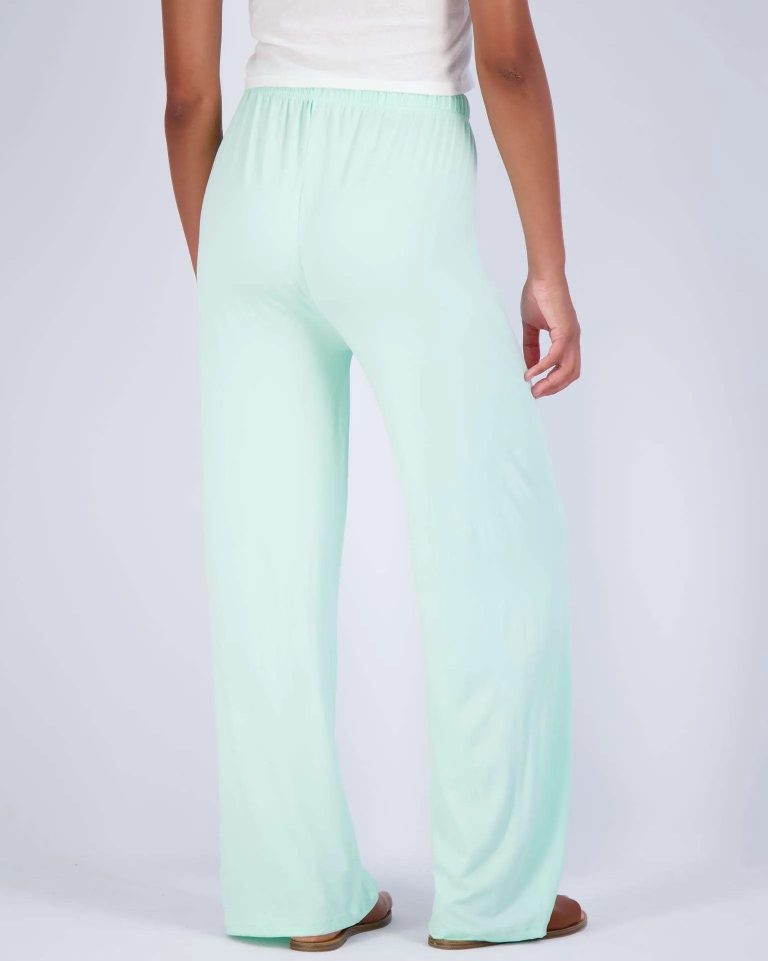 3 Pack: Womens Wide Leg Palazzo Lounge Pajama Pants