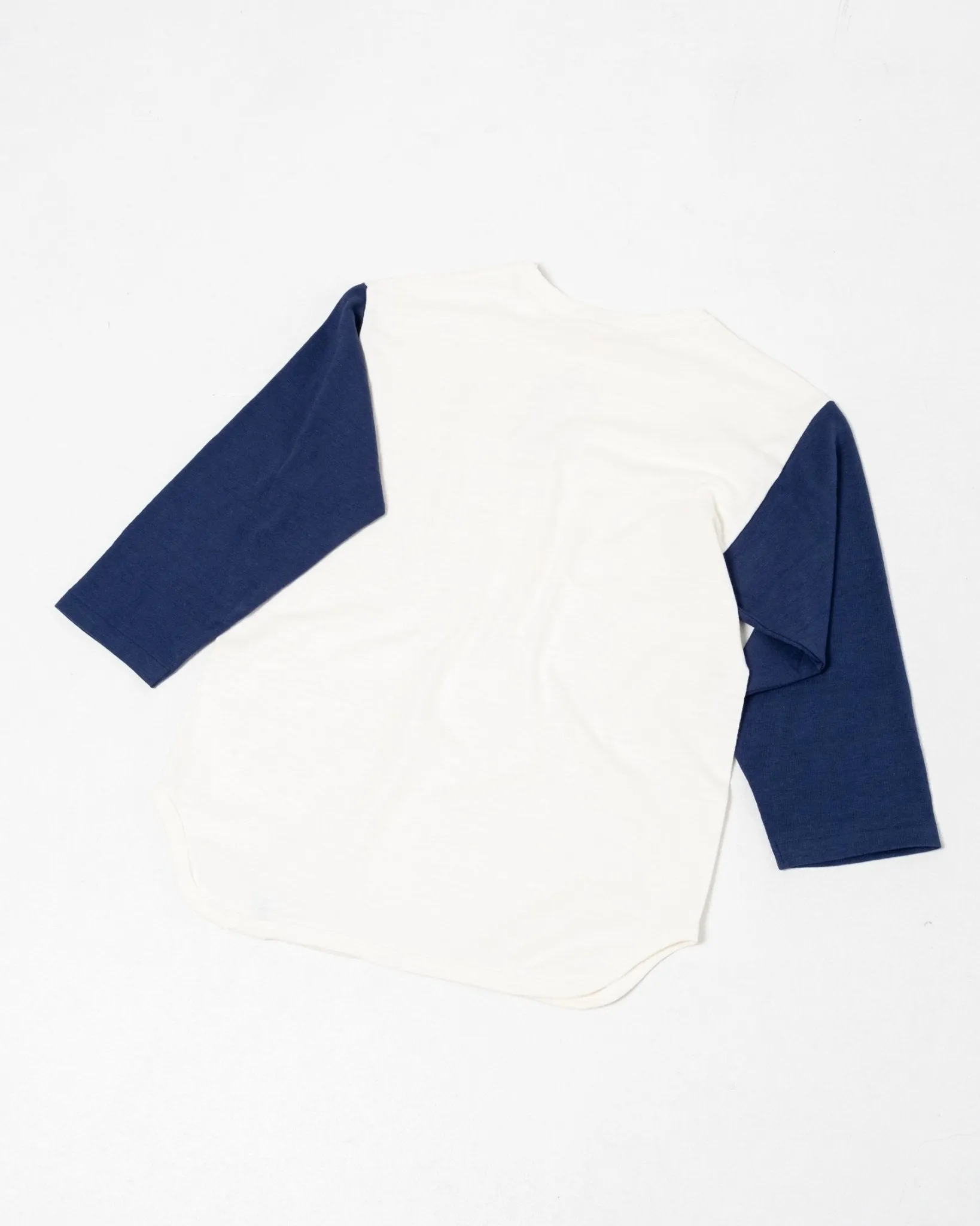 4800 Baseball Tee Cream x Navy