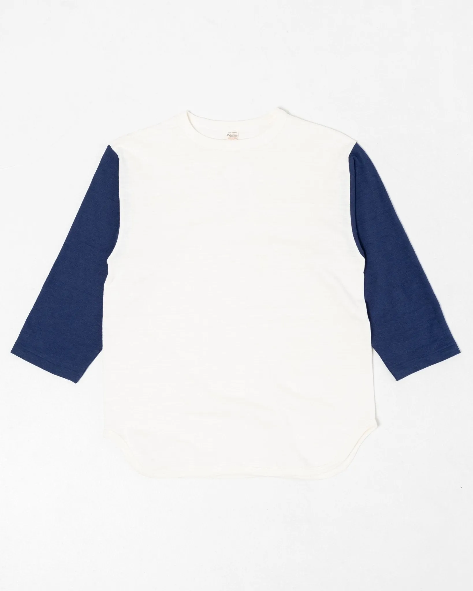 4800 Baseball Tee Cream x Navy