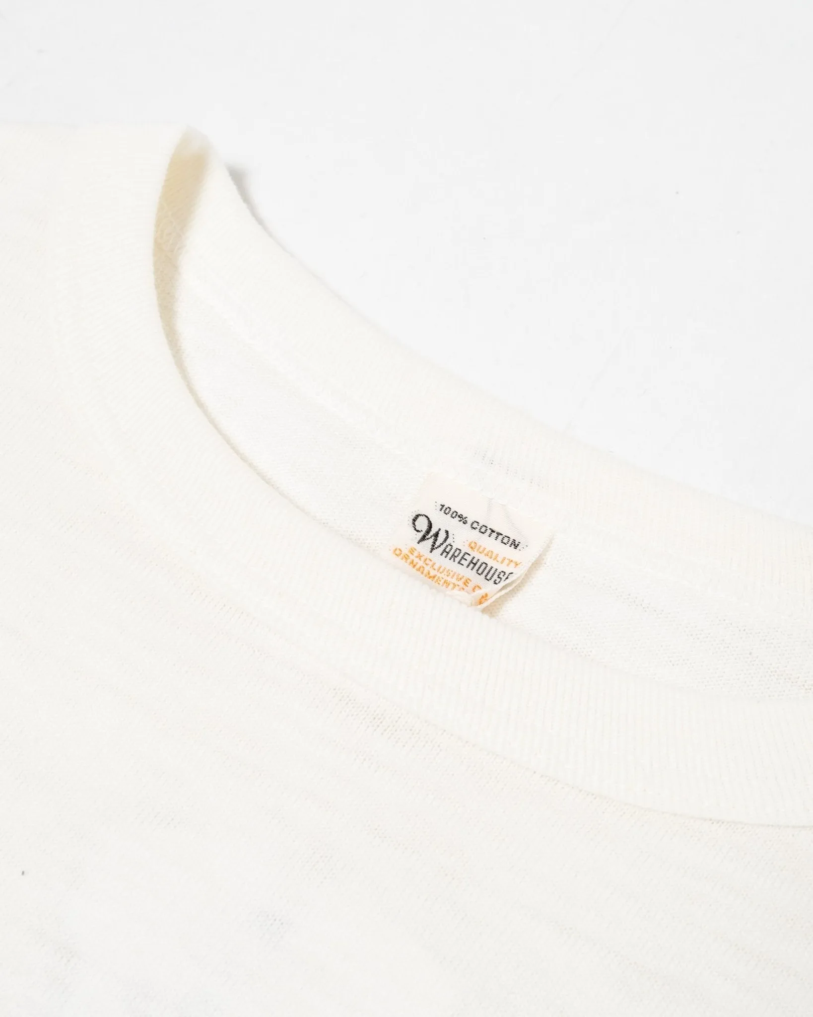 4800 Baseball Tee Cream x Navy