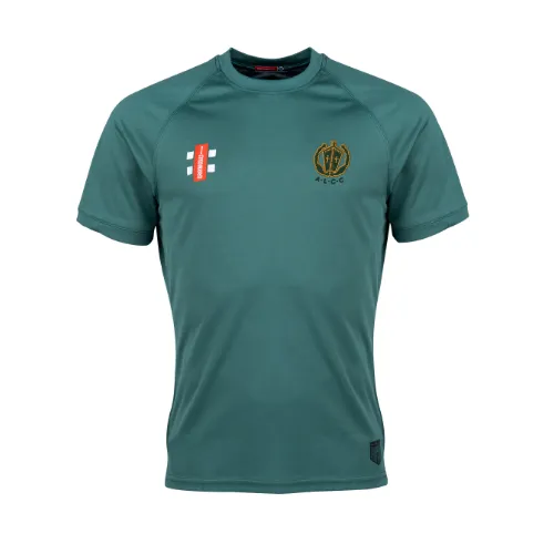 Abbots Langley CC  Child's Green Matrix V2 S/S Tee Shirt-Junior