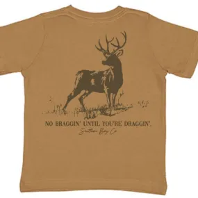 (ADULT) No Braggin’ Until You’re Draggin’ ADULT Tee