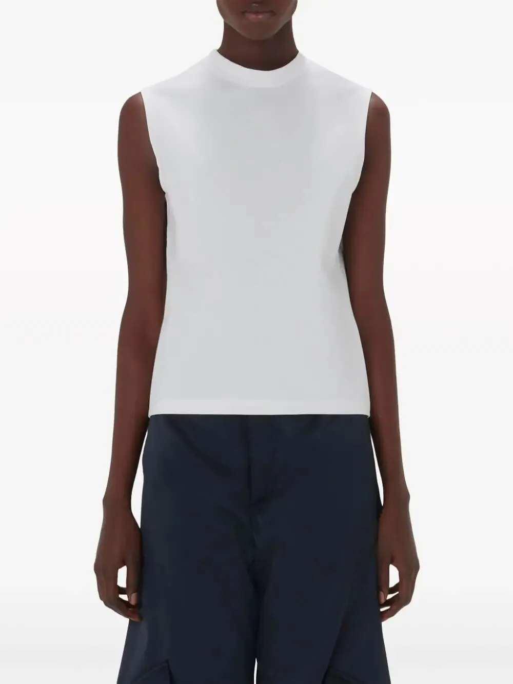 ANCHOR EMBROIDERY TANK TOP