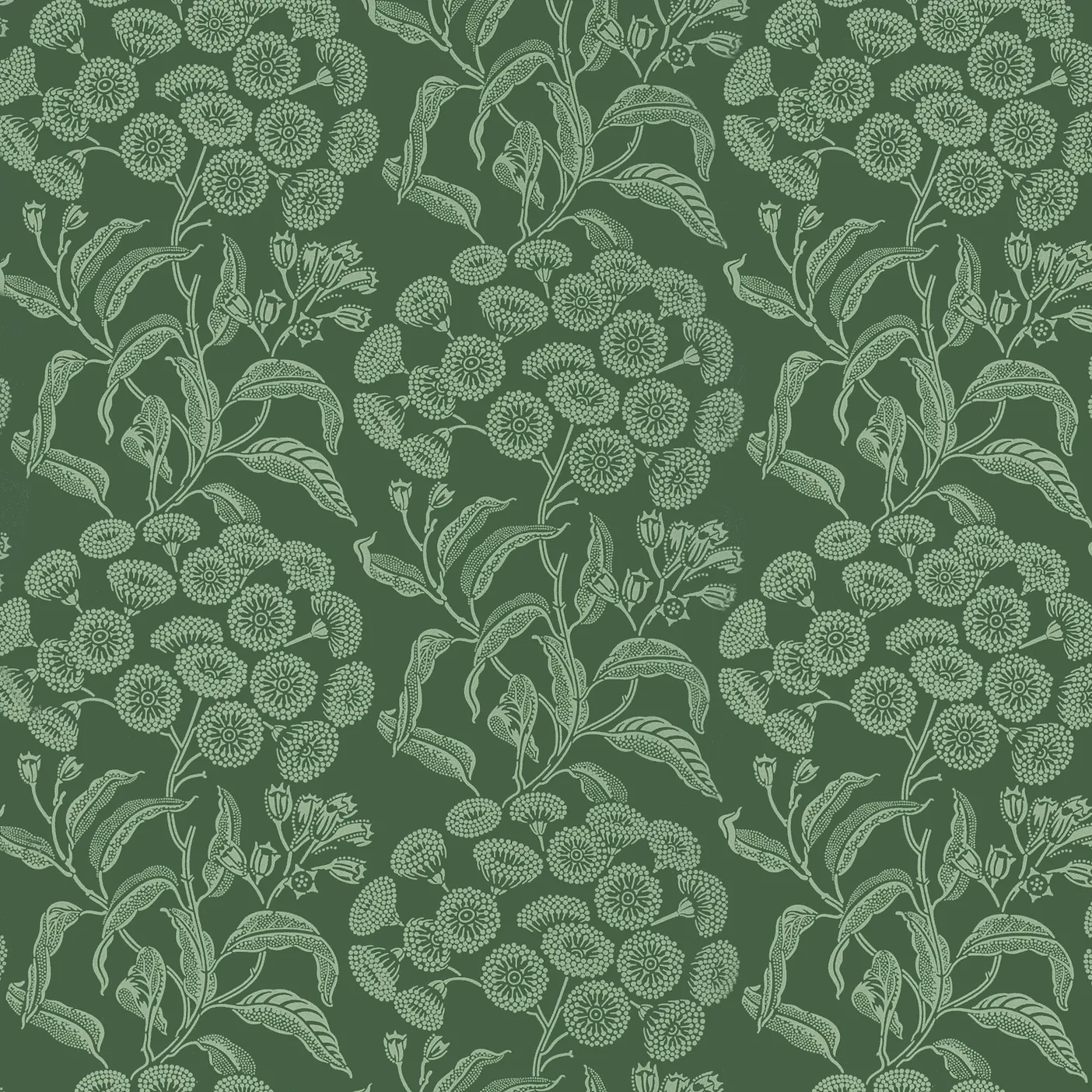 Angophora Green/Green Wallpaper