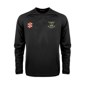 Ayr CC Adult's Black Matrix V2 L/S Tee Shirt-Senior