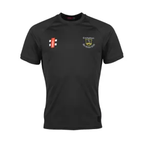 Ayr CC Adult's Black Matrix V2 S/S Tee Shirt-Senior