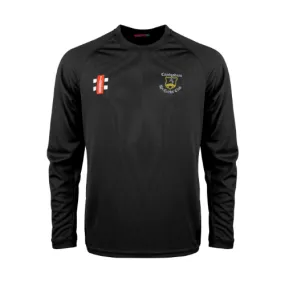 Ayr CC Child's Black Matrix V2 L/S Tee Shirt-Junior
