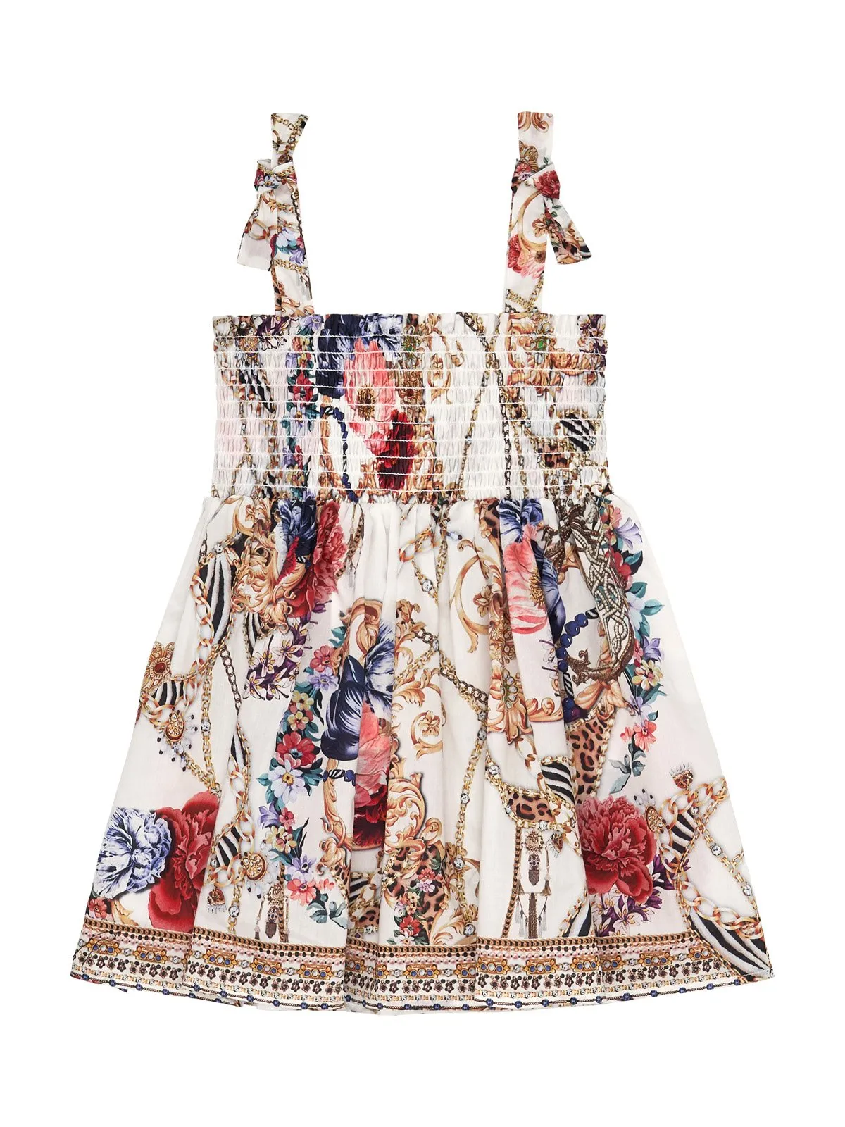 BABIES SHIRRED DRESS REIGN SUPREME