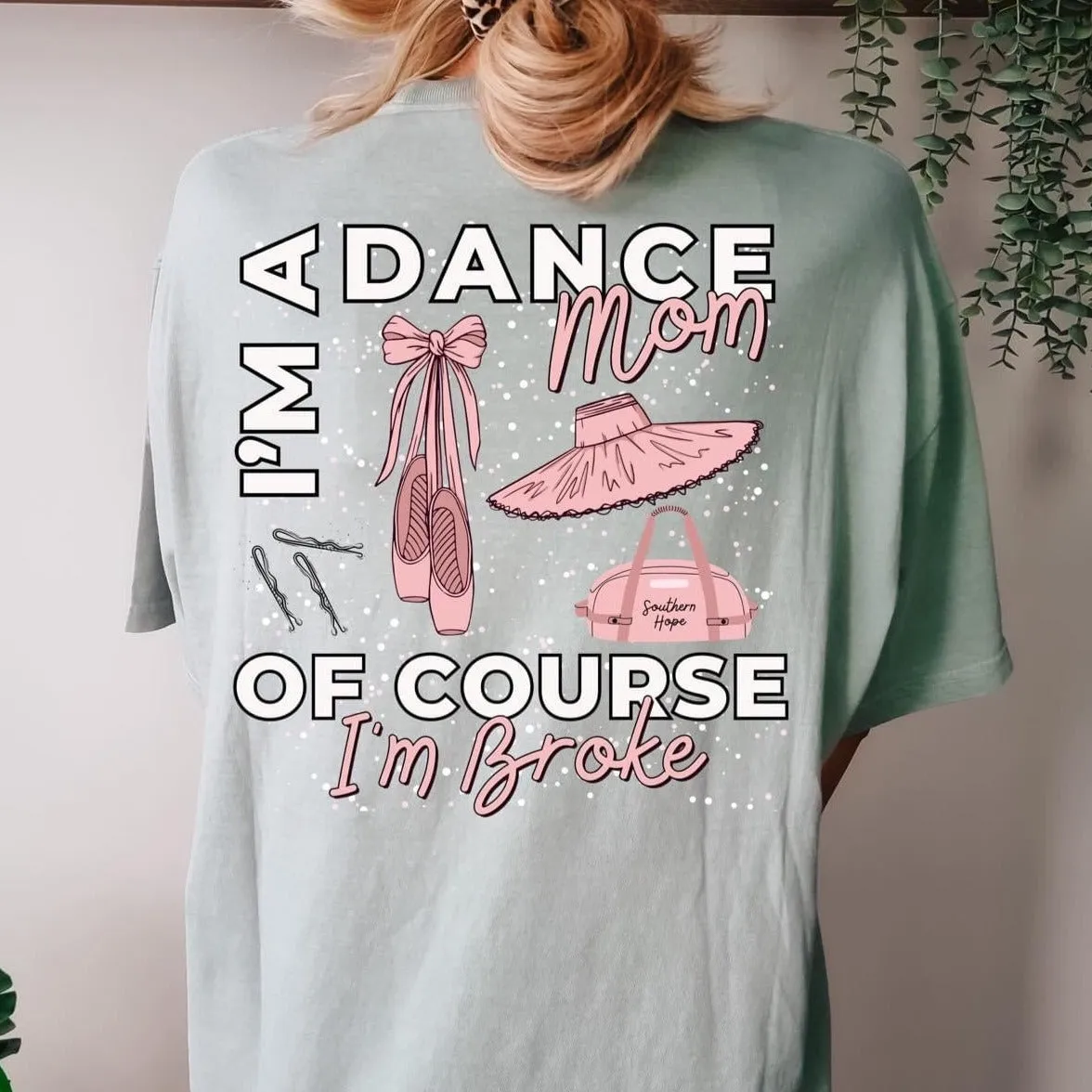 BACK Broke Dance Mom Short Sleeve Adult Tee
