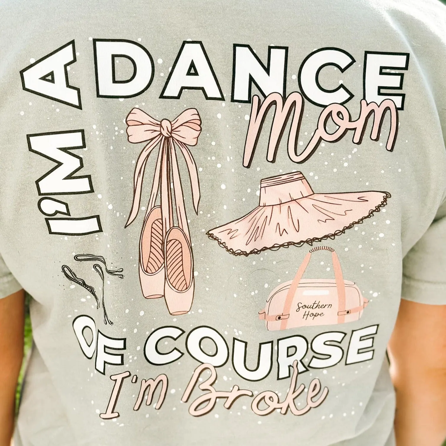 BACK Broke Dance Mom Short Sleeve Adult Tee