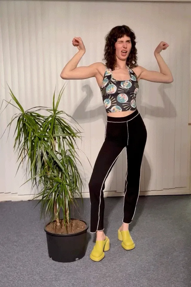 Baseballs Bra Yoga Halter Top