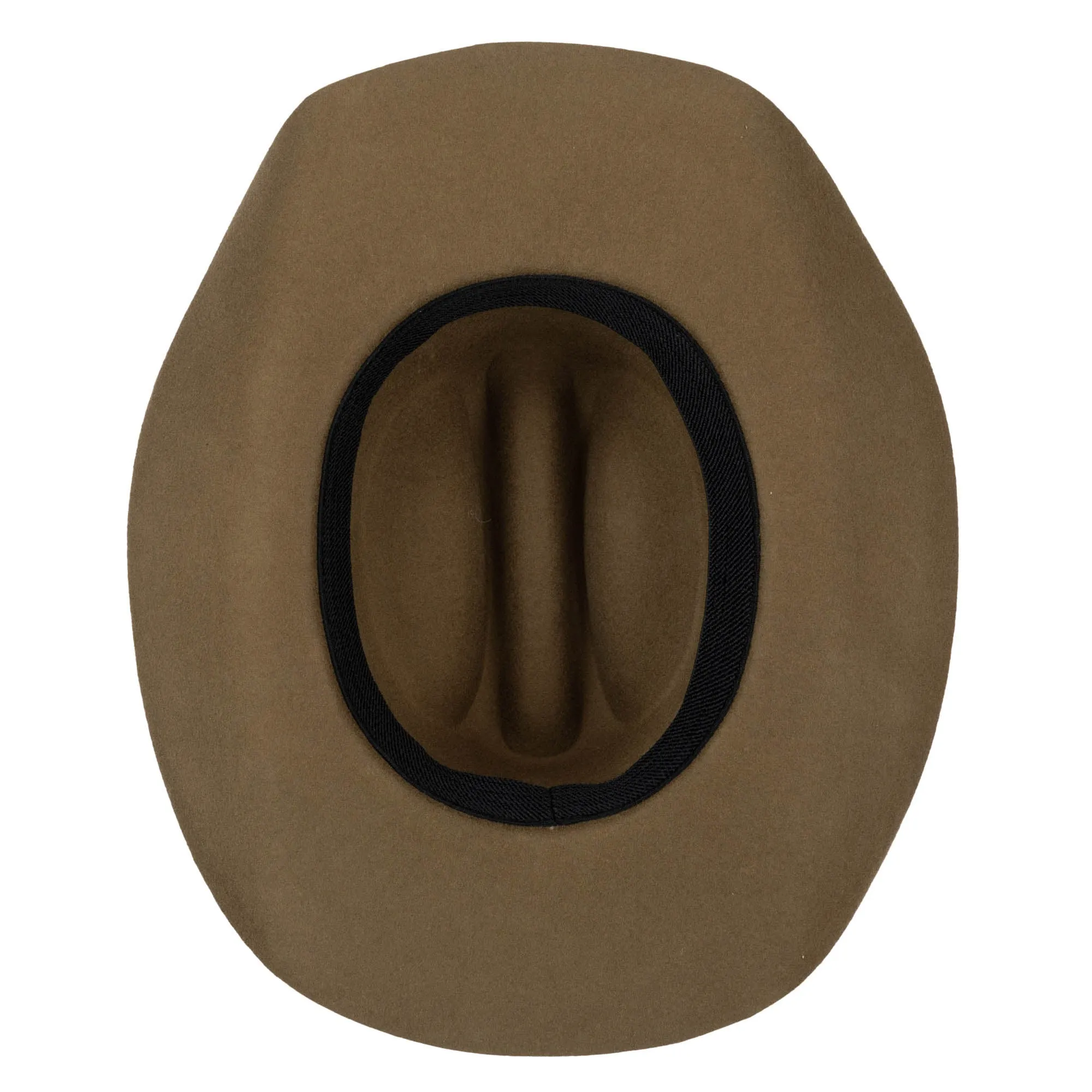 Black Label Wool Felt Cattleman's Crease Cowboy