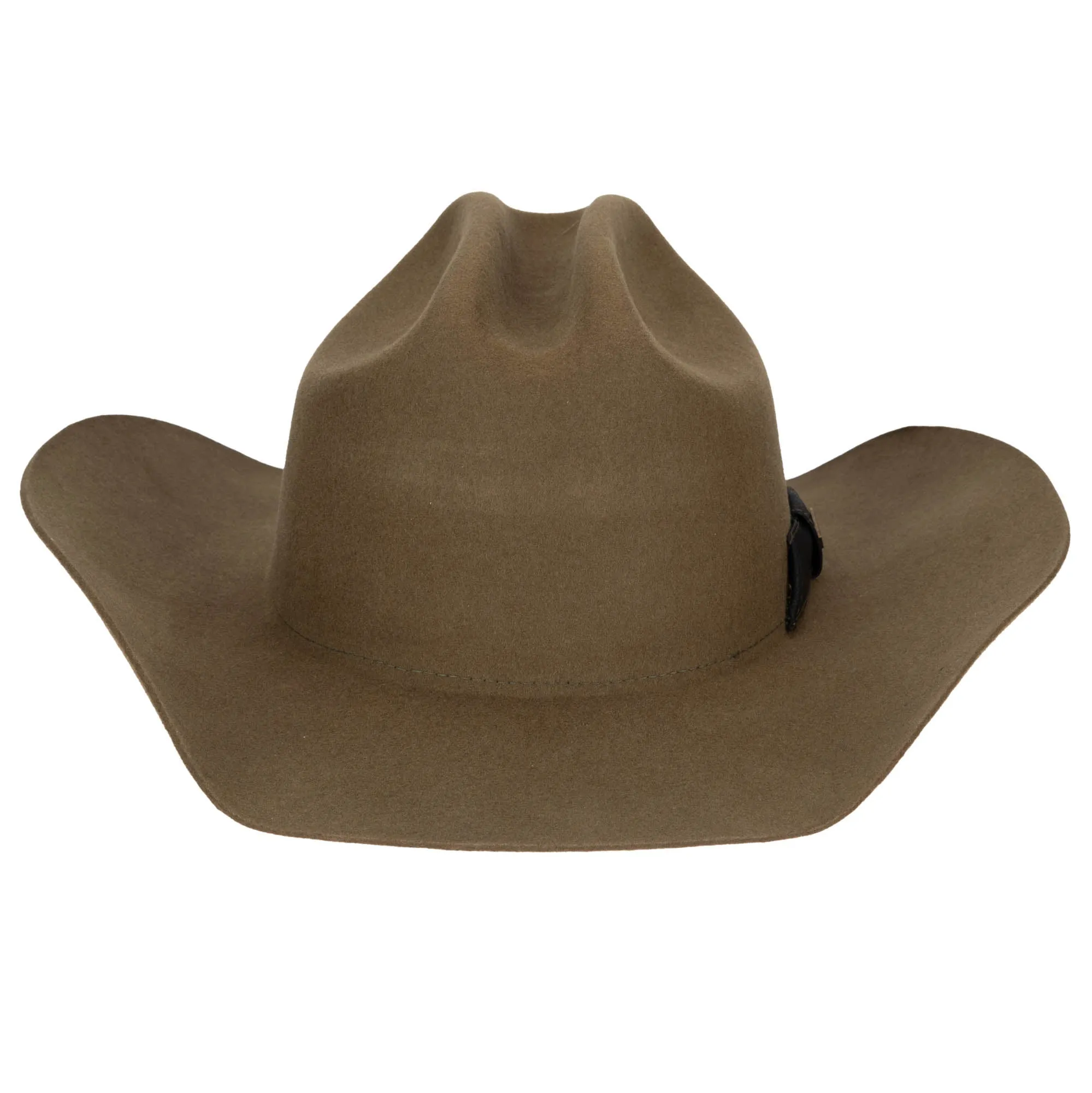 Black Label Wool Felt Cattleman's Crease Cowboy