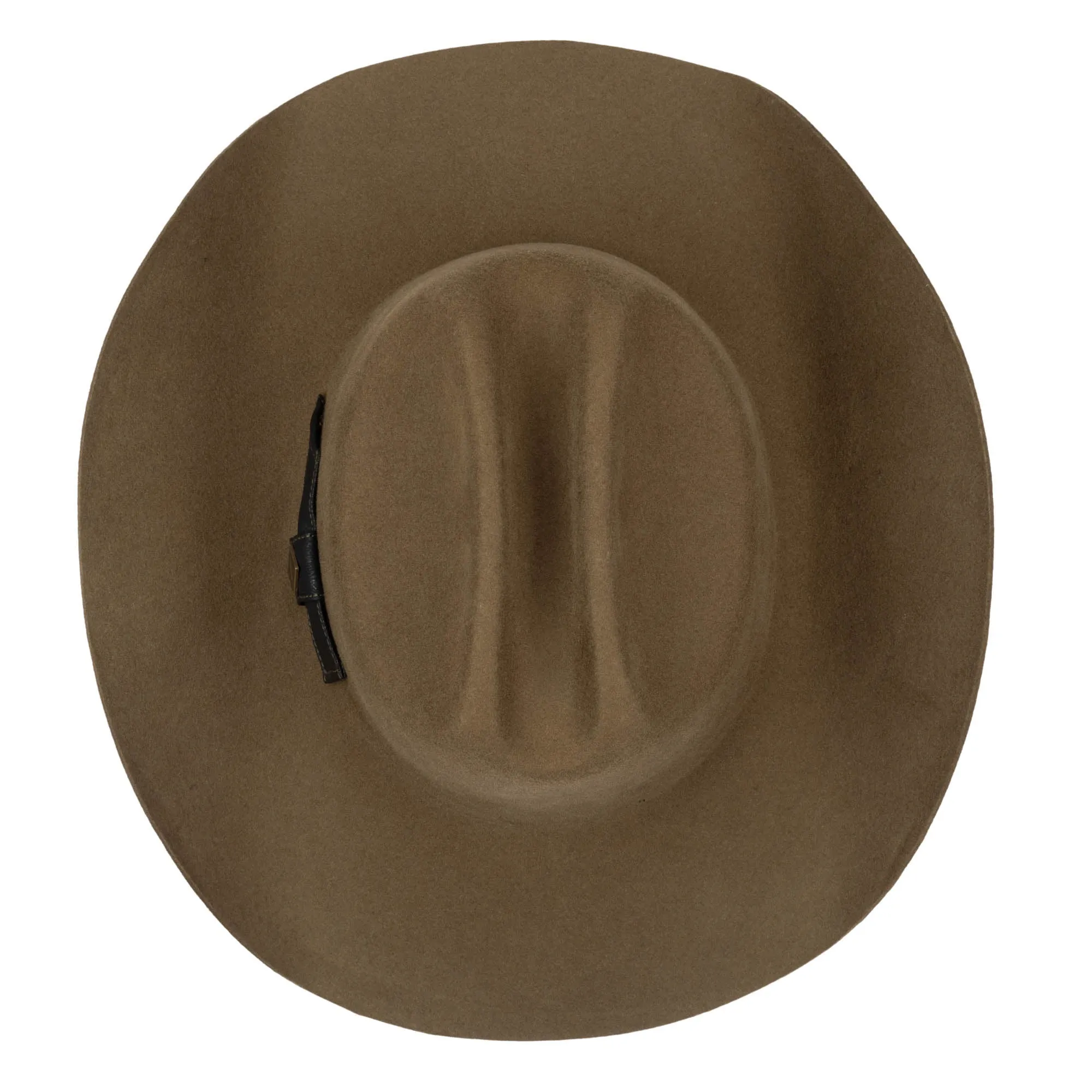 Black Label Wool Felt Cattleman's Crease Cowboy