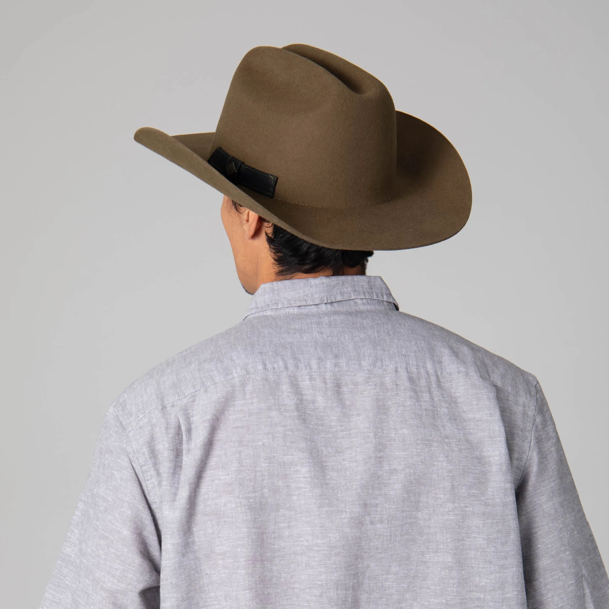 Black Label Wool Felt Cattleman's Crease Cowboy