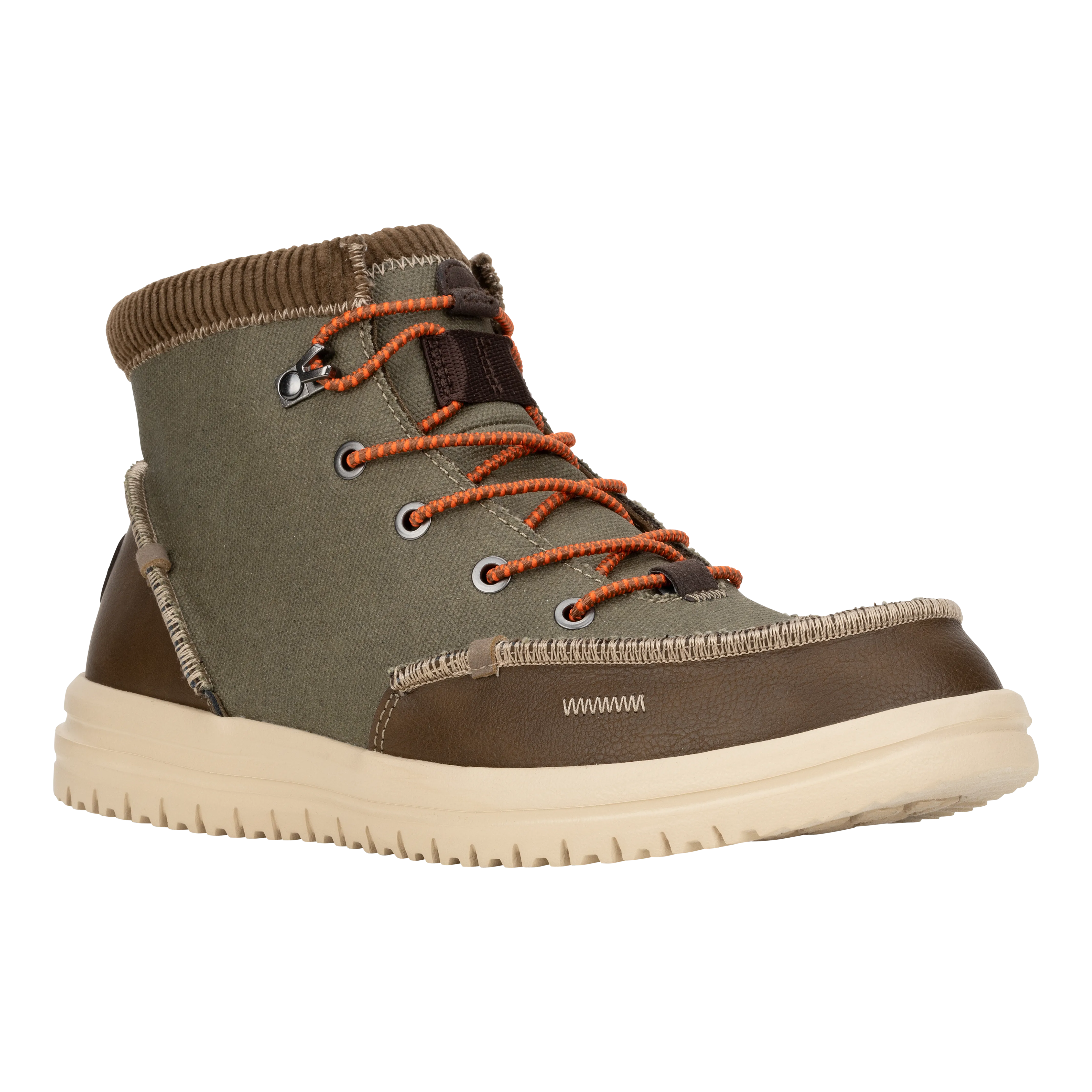 Bradley Heavy Canvas - Dusty Olive/Tan
