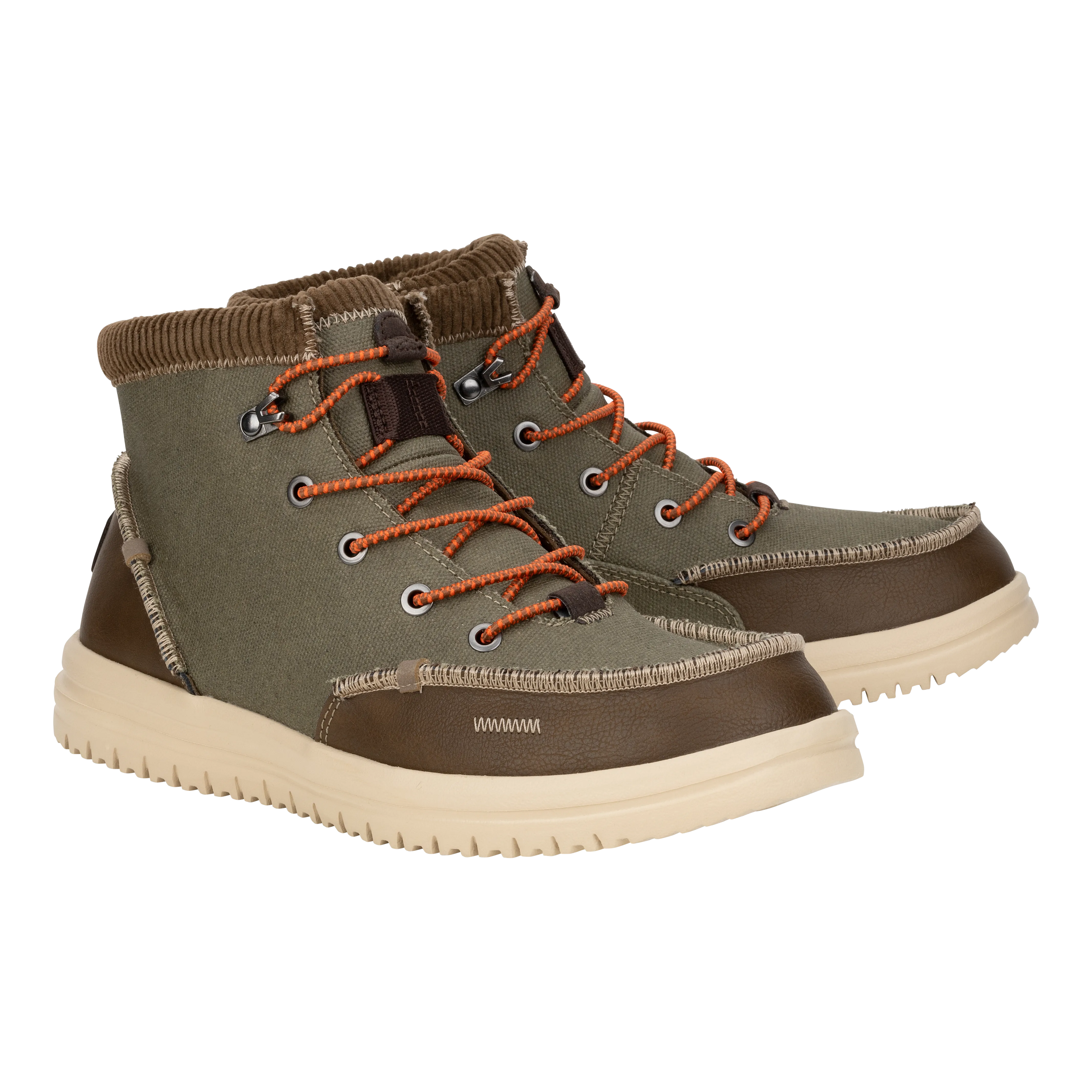 Bradley Heavy Canvas - Dusty Olive/Tan