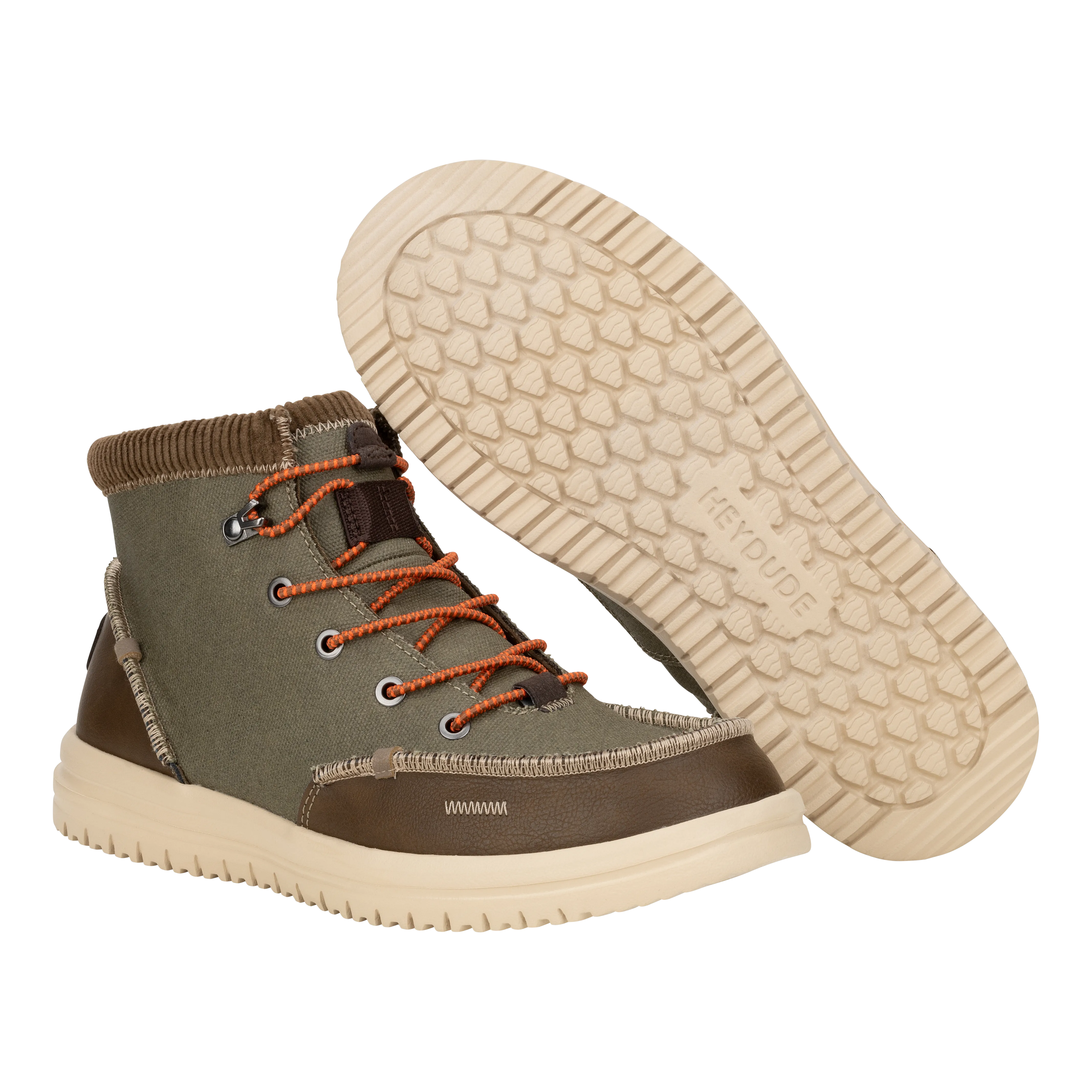 Bradley Heavy Canvas - Dusty Olive/Tan