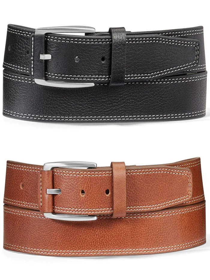 Brighton M21833 M21834 Mens San Remo Leather Belt Black And Brown