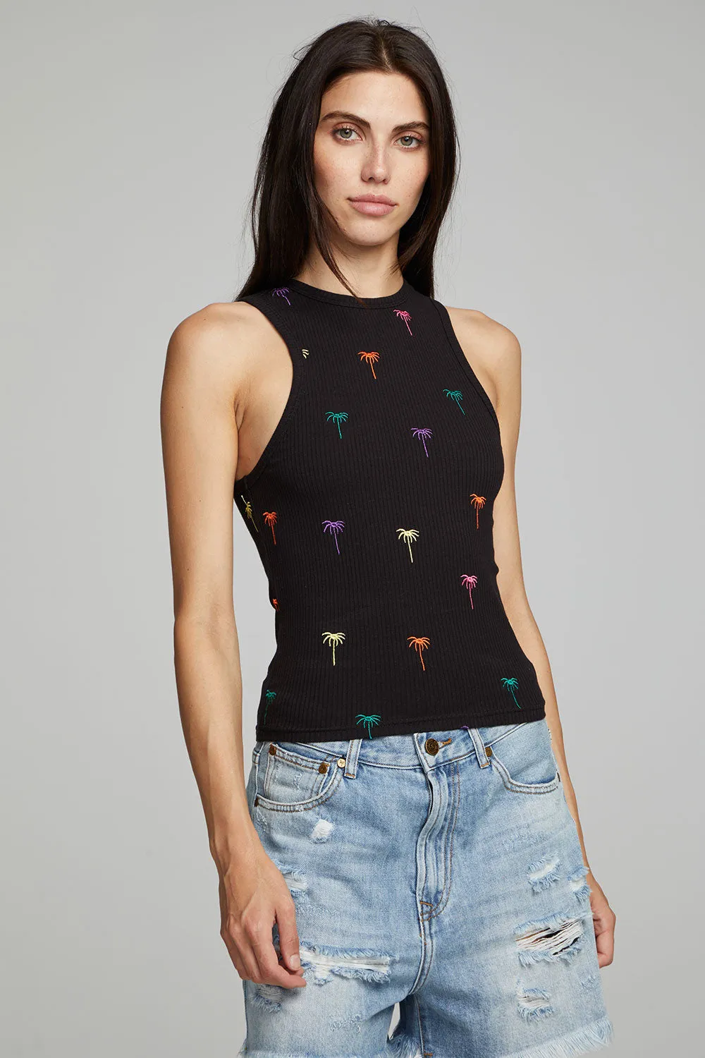 Carnaby Tank Top Palm Print