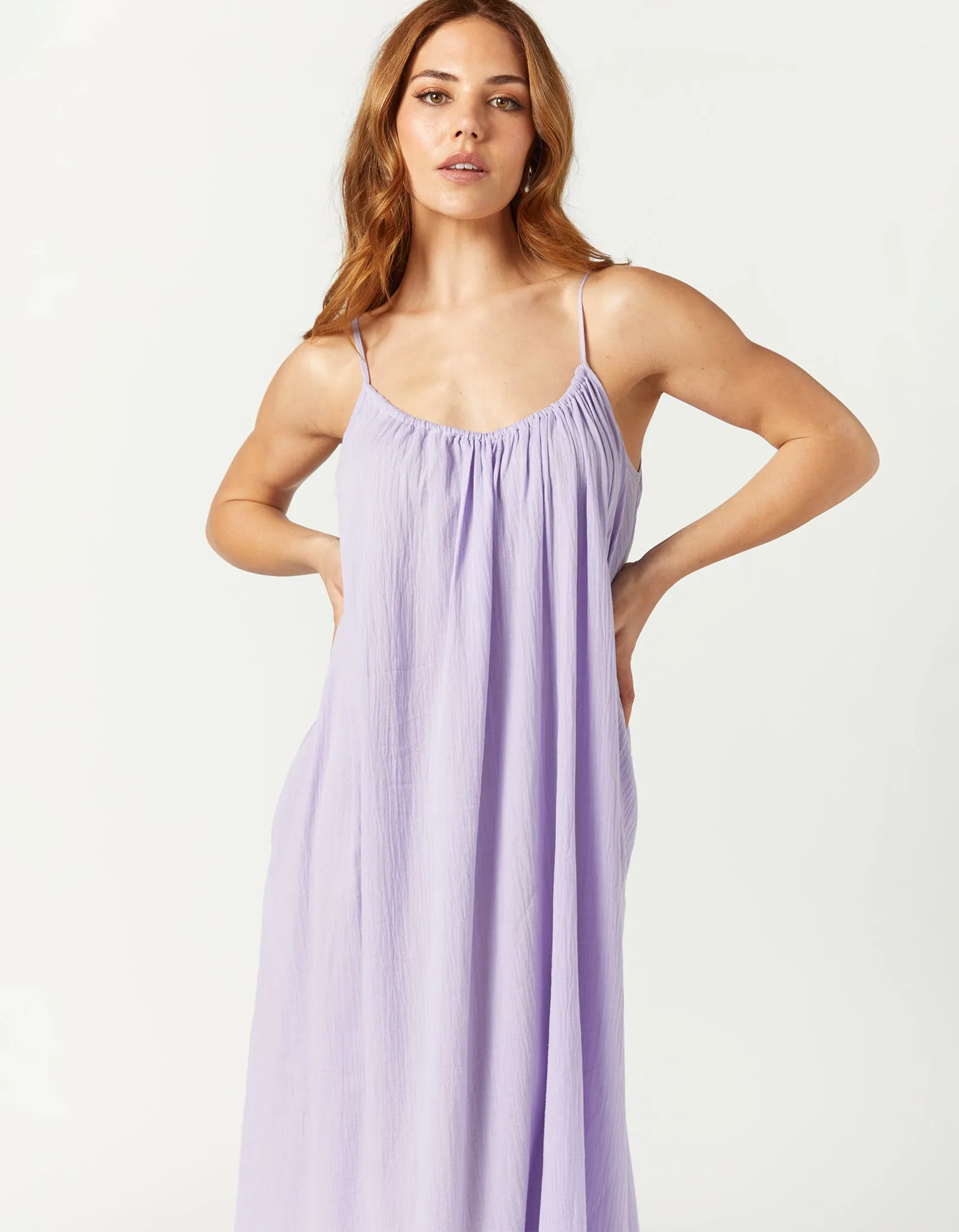 Caroline Sundress - Lilac