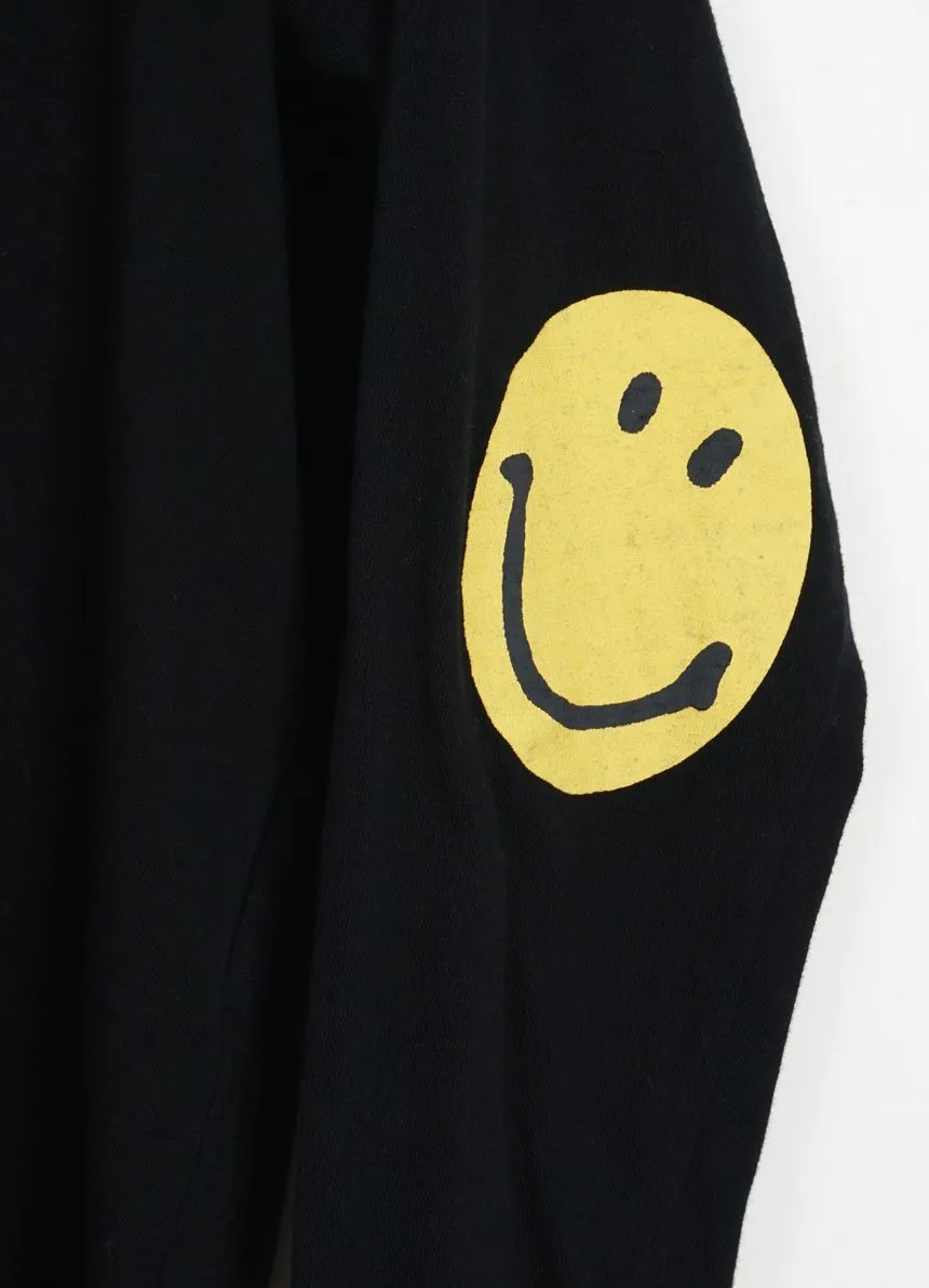 CHEF SMILIE PATCH | Long Sleeve T | Black