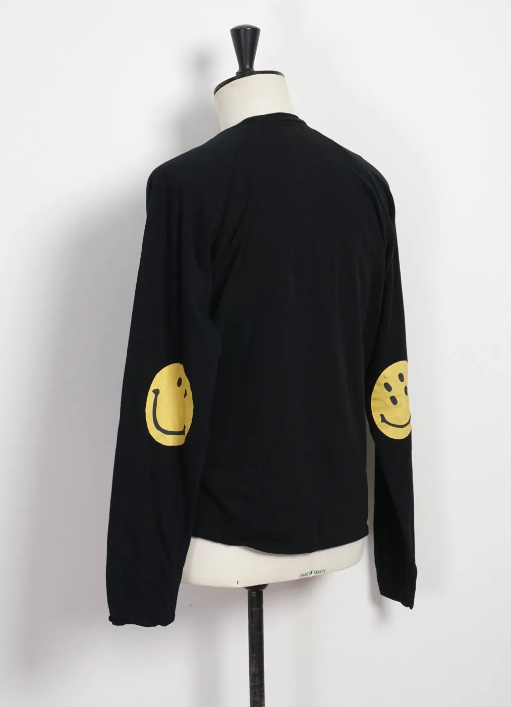 CHEF SMILIE PATCH | Long Sleeve T | Black