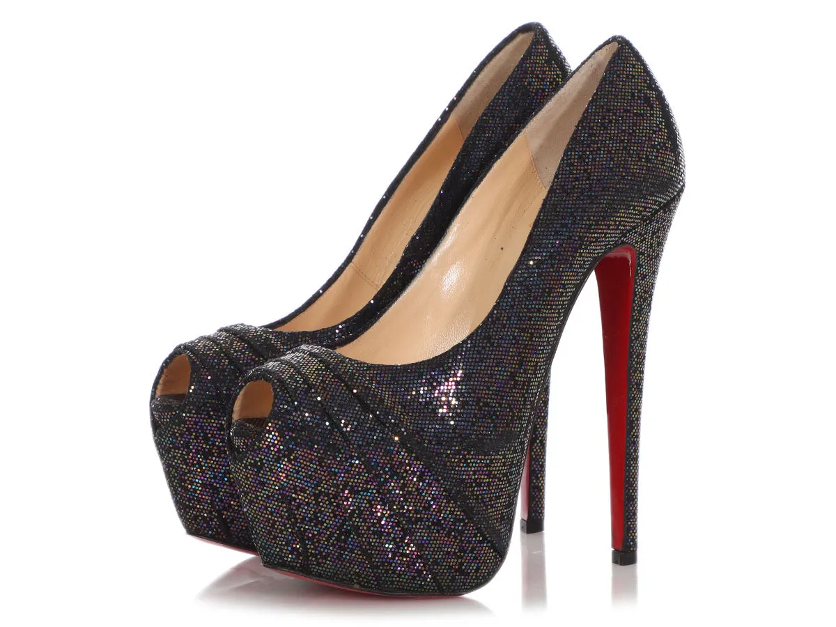 Christian Louboutin Multicolor Highness Platform Pumps