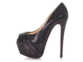 Christian Louboutin Multicolor Highness Platform Pumps