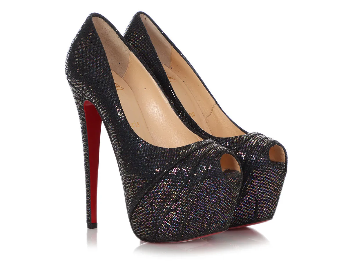 Christian Louboutin Multicolor Highness Platform Pumps