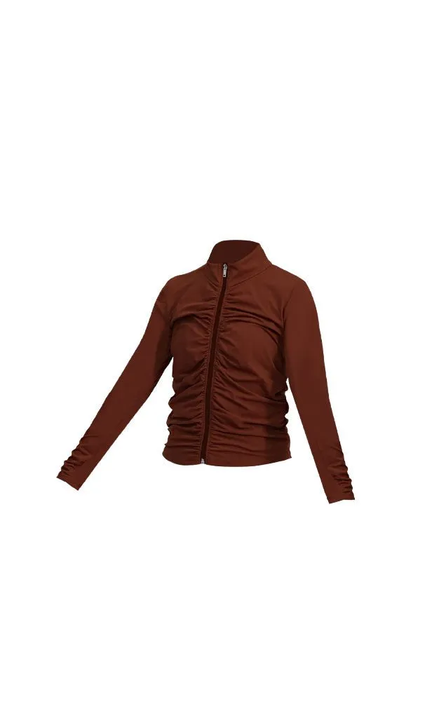 Cloud II™ Gather Jacket - Cinnamon