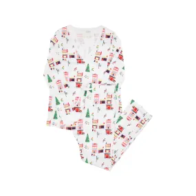 Coastal Living Lounge Set (Women's) - Merry Little Main Street with Worth Avenue White