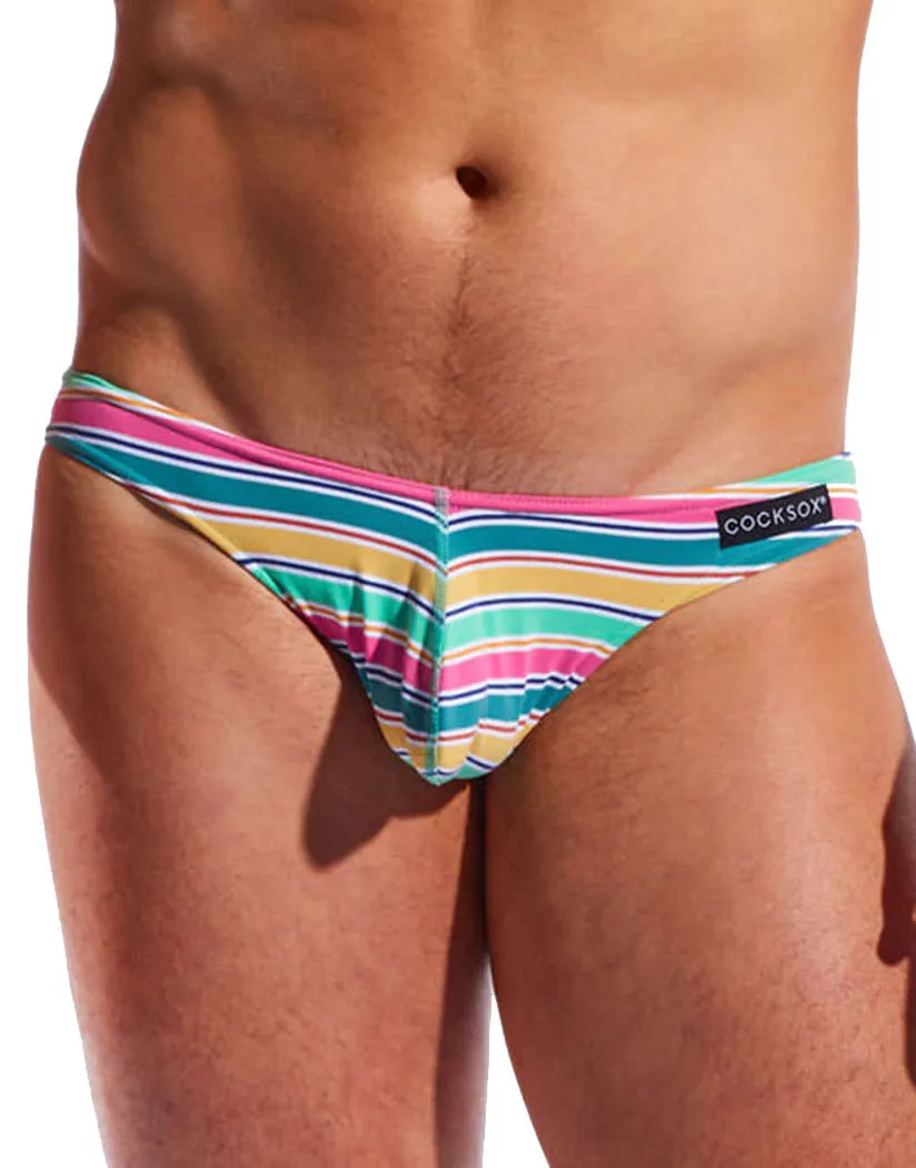 Cocksox Cape Canaveral Stripe Brief CX01