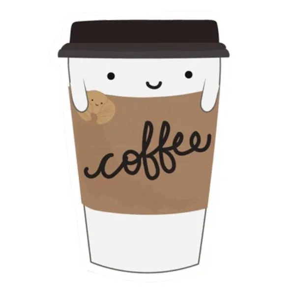 Coffee - Jumbo Magnetic Bookmark