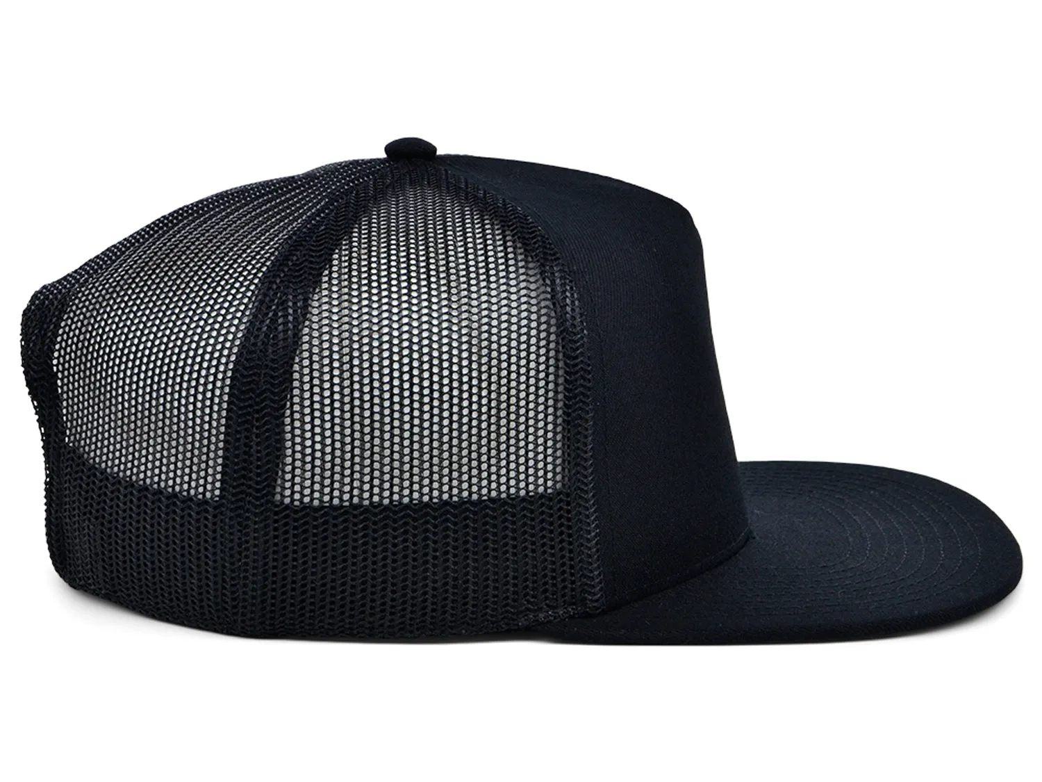 Crowns by Lids Essential 5-Panel Trucker - Black