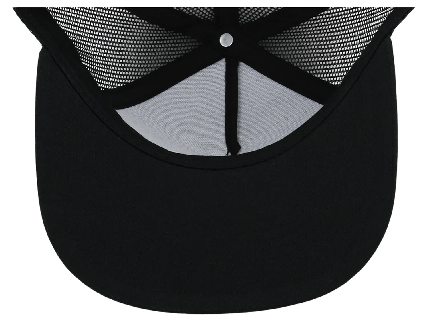 Crowns by Lids Essential 5-Panel Trucker - Black