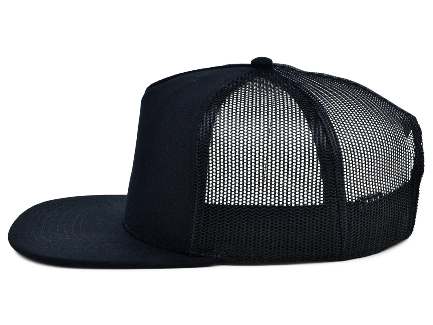 Crowns by Lids Essential 5-Panel Trucker - Black