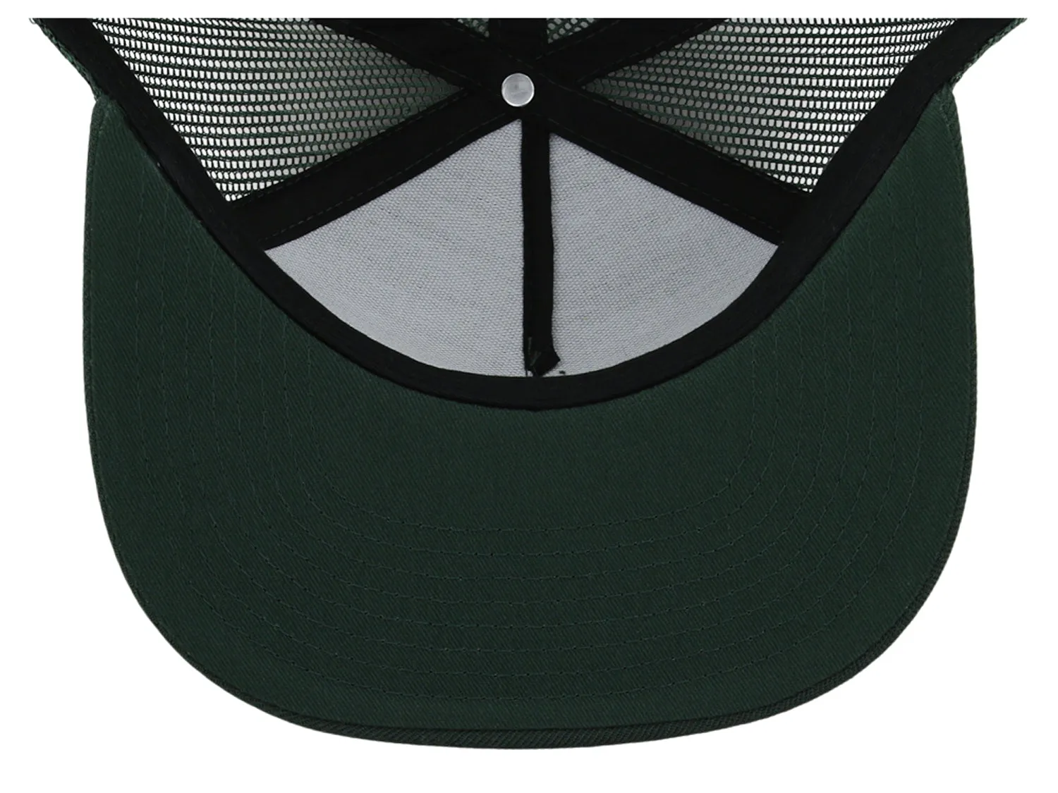Crowns by Lids Essential 5-Panel Trucker - Dark Green