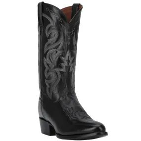Dan Post Black Milwaukee Leather Boot DP2110R