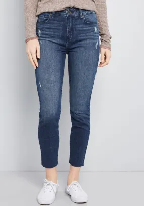 Day Started Cropped Skinny Jeans