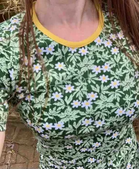 DUNS Short Sleeved T-shirt Adult - Wood Anemone Nile Green