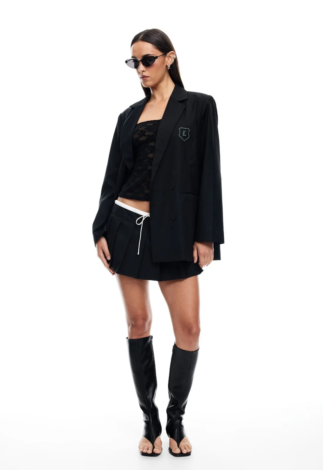 DYNASTY MINI SKORT - ONYX