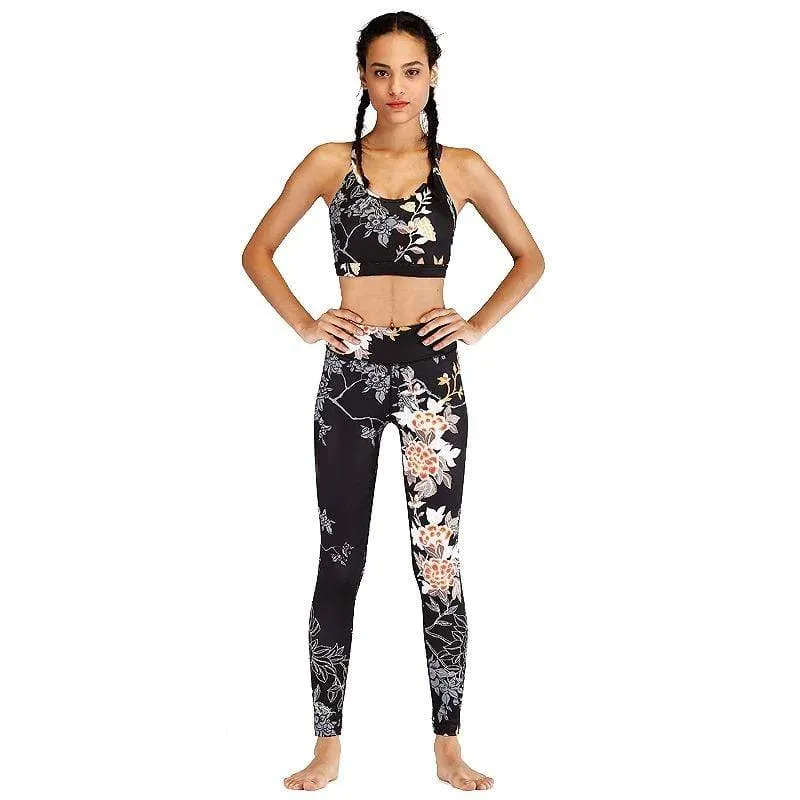 Flora 2 Piece Printed Activewear Set