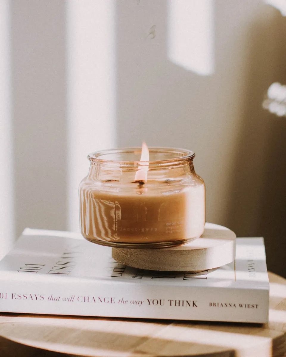 Good Vibes Coconut Soy Candle - Glass Jar