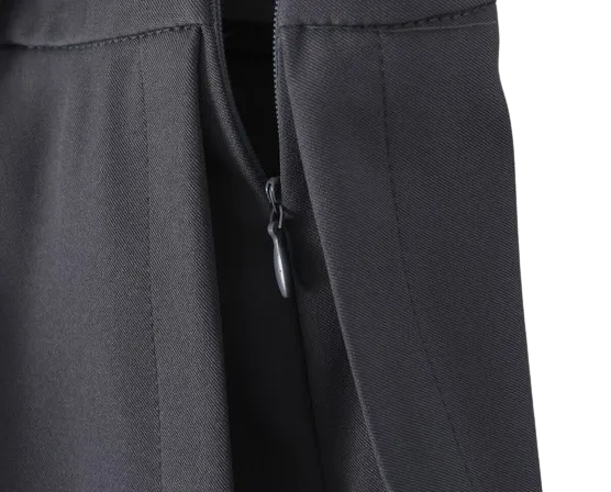 Grey Low-Rise Skort