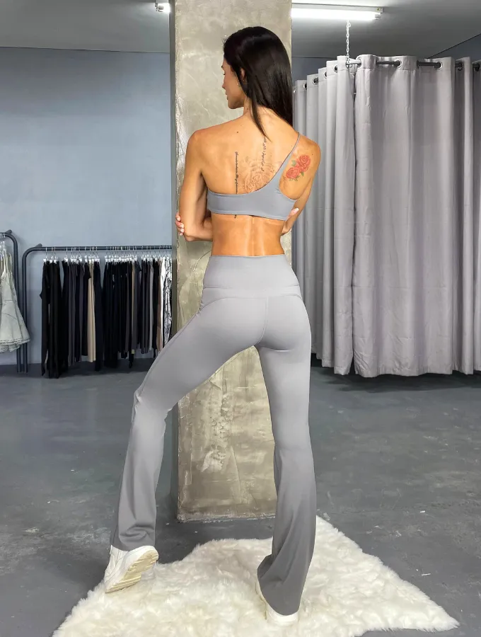 HIGH WAISTED YOGA SET - ASH