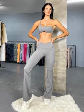 HIGH WAISTED YOGA SET - ASH